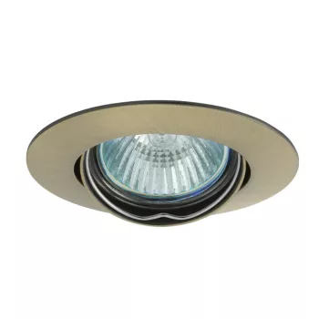   Kanlux LUTO CTX-DT02B-AB patinált réz, kerek SPOT lámpa, IP20-as védettséggel (Kanlux 2594)