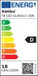 Kanlux 26064 T8 LED GLASSv3 18W/4000K LED fényforrás G13 foglalat 2520lm fényerővel (Kanlux 26064 )