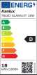 Kanlux 26068 T8 LED GLASSv3T átlátszó 18W/4000K LED fényforrás G13 foglalat 2610 lm fényerővel (Kanlux 26068 )
