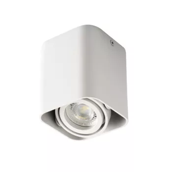   Kanlux 26114 TOLEO DTL50-W lámpa GU10 foglalattal, beltéri mennyezeti, matt fehér színben, max 25W teljesítmény, IP20 védettséggel, 220-240 V (Kanlux 26114)