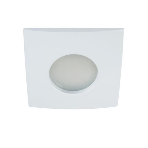 Kanlux QULES AC L-W lámpa GU10 fehér, szögletes SPOT lámpa, IP44/20-as védettséggel (Kanlux 26300)
