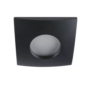   Kanlux 26307 QULES AC L-B szögletes beltéri álmennyezeti lámpa fekete színben, GU10 foglalattal, max 35W teljesítmény, IP44/20 védettséggel, 220-240 V (Kanlux 26307)