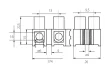 Kanlux 26434 H-16MM2 sorkapocs, max 16 mm² vezetékhez, 30 A, IP00 védettséggel, 250 V AC ( Kanlux 26434 )
