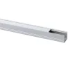 Kanlux 26552 PROFILO F alumínium profil LED szalagokhoz, alumínium színben, 1 m (Kanlux 26552)