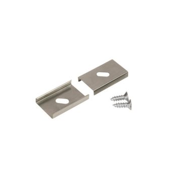   Kanlux 26595 HANDLE J/K felfogató alumínium LED profilhoz alumínium színben, 2db/csomag (Kanlux 26595)