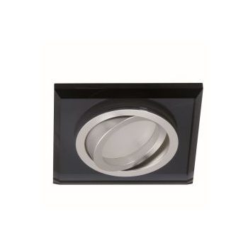   Kanlux MORTA CT-DTL beltéri álmennyezeti szögletes lámpa IP20-as védettséggel, fekete színben, Gx5,3 foglalattal (Kanlux 26719)