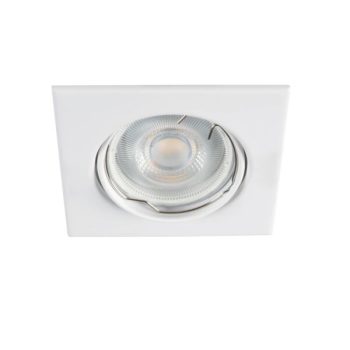   Kanlux 26731 ALOR DTL-W spot dekorációs keret, fényforrás és foglalat nélkül , fehér színben, IP20 védettséggel (Kanlux 26731)