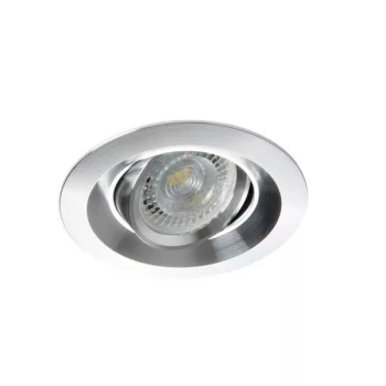   Kanlux 26742 COLIE DTO-AL kerek beltéri SPOT dekorációs keret alumínium színben, MR16 foglalathoz, max 35W teljesítmény, IP20 védettséggel, 12 V (Kanlux 26742)