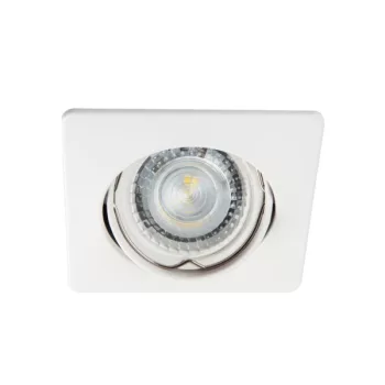   Kanlux 26749 NESTA DTL-W szögletes beltéri SPOT dekorációs keret matt fehér színben, MR16 foglalathoz, max 35W teljesítmény, IP20 védettséggel, 12 V (Kanlux 26749)