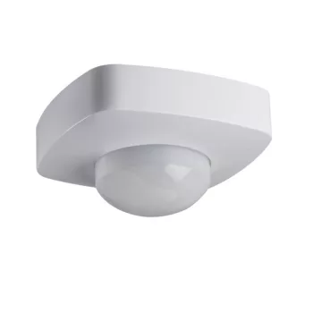   Kanlux 26821 SENZO beltéri oldalfali/mennyezeti mozgásérzékelő, fehér színben, PIR szenzor, IP20 védettséggel, max 2000W teljesítmény, 220-240V (Kanlux 26821)