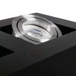 Kanlux 26834 STOBI DLP 350-B lámpa GU10 foglalattal, beltéri mennyezeti, fekete színben, 3x max 25W teljesítmény, IP20 védettséggel, 220-240 V (Kanlux 26834)