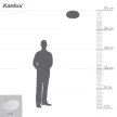 Kanlux 26984 VARSO LED 24W-NW-O-SE kerek kültéri mennyezeti lámpa mozgásérzékelővel fehér színben, 2280 lm, 24W teljesítmény, 20000h élettartammal, IP54 védettséggel, 220-240V, 4000K (Kanlux 26984)