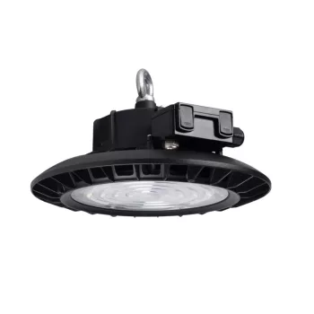   Kanlux 27155 HB PRO LED HI 100W-NW kültéri mennyezeti csarnokvilágító LED lámpa fekete színben, 14000 lm, 100W teljesítmény, 30000 h élettartammal, IP65 védettséggel, 220-240 V, 4000 K (Kanlux 27155)