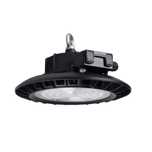 Kanlux 27155 HB PRO LED HI 100W-NW kültéri mennyezeti csarnokvilágító LED lámpa fekete színben, 14000 lm, 100W teljesítmény, 30000 h élettartammal, IP65 védettséggel, 220-240 V, 4000 K (Kanlux 27155)