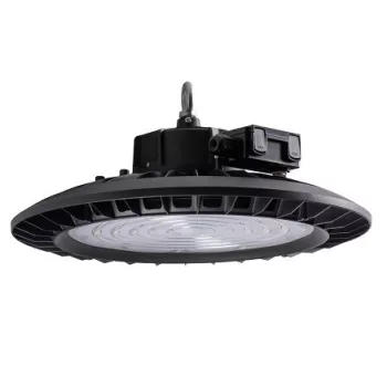   Kanlux 27157 HB PRO LED HI 200W-NW kültéri mennyezeti csarnokvilágító LED lámpa fekete színben, 28000 lm, 200W teljesítmény, 30000 h élettartammal, IP65 védettséggel, 220-240V, 4000 K (Kanlux 27157)