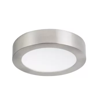   Kanlux 27210 CARSA V2LED 12W-NW-SN kerek beltéri mennyezeti LED lámpa szatén nikkel színben, 720 lm, 12W teljesítmény, 15000 h élettartammal, IP20 védettséggel, 220-240 V, 4000 K (Kanlux 27210)