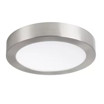   Kanlux 27211 CARSA V2LED 18W-NW-SN kerek beltéri mennyezeti LED lámpa szatén nikkel színben, 1200 lm, 18W teljesítmény, 15000 h élettartammal, IP20 védettséggel, 220-240 V, 4000 K (Kanlux 27211)