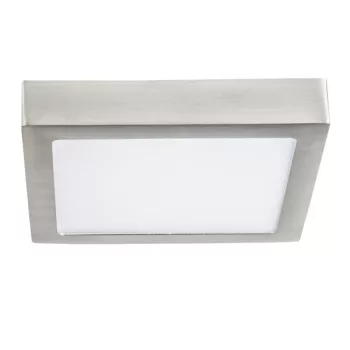   Kanlux 27213 KANTI V2LED 18W-NW-SN szögletes beltéri mennyezeti LED lámpa szatén nikkel színben, 1200 lm, 18W teljesítmény, 15000 h élettartammal, IP20 védettséggel, 220-240 V, 4000 K (Kanlux 27213)