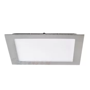   Kanlux 27215 KATRO V2LED 18W-NW-SN szögletes beltéri álmennyezeti LED lámpa szatén nikkel színben, 1250 lm, 18W teljesítmény, 15000h, IP44/20 védettséggel, 220-240 V, 4000 K (Kanlux 27215)