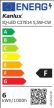 Kanlux 27296 IQ-LED C37 E14 5,5W/6500K LED fényforrás E14 foglalat 490 lm fényerővel (Kanlux 27296 )