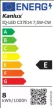 Kanlux 27299 IQ-LED C37 E14 7,5W/6500K LED fényforrás E14 foglalat 830 lm fényerővel (Kanlux 27299 )