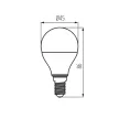 Kanlux 27308 IQ-LED G45 E14 7,5W/6500K LED fényforrás E14 foglalat 830 lm fényerővel (Kanlux 27308 )