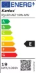 Kanlux 27315 IQ-LED A67 19W-WW LED fényforrás, E27 foglalat, 2450 lm, 19W teljesítmény, 15000 h élettartammal, 220-240 V, 2700 K (Kanlux 27315)