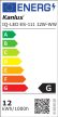 Kanlux 27318 IQ-LED ES-111 12W-WW LED fényforrás, GU10 foglalat, 800lm, 12W teljesítmény, 45000h élettartammal, 220-240V, 4000K ( Kanlux 27318 )
