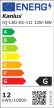 Kanlux 27319 IQ-LED ES-111 12W-NW LED fényforrás, GU10 foglalat, 850lm, 12W teljesítmény, 45000h élettartammal, 220-240V, 4000K ( Kanlux 27319 )