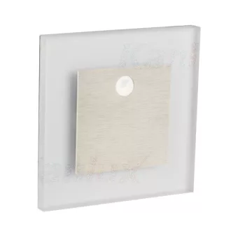   Kanlux 27371 APUS, TERRA, SABIK PIR mozgásérzékelõvel dekorációs led, oldalfali lámpa LED SMD IP20 hideg fehér 0,8W 15lm (Kanlux 27371)