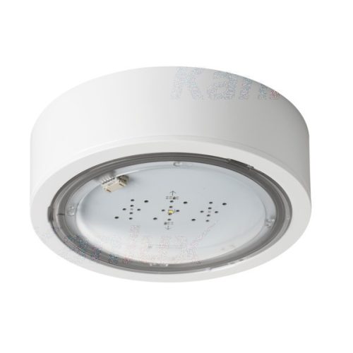 Kanlux 27380 ITECH fehér vészvilágító fali / mennyezeti lámpa LED IP65 hideg fehér 2W 245lm (Kanlux 27380)