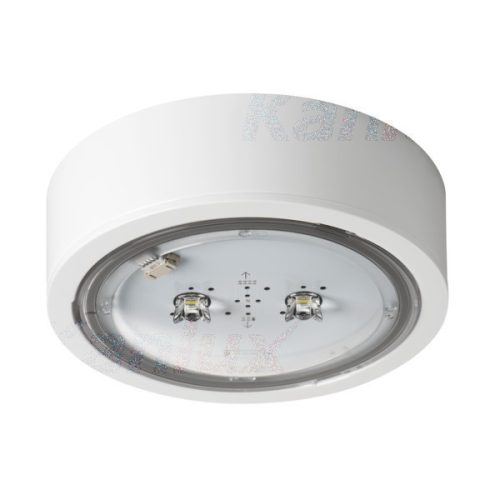 Kanlux 27383 ITECH fehér vészvilágító fali / mennyezeti lámpa LED IP65 hideg fehér 5W 212lm (Kanlux 27383)