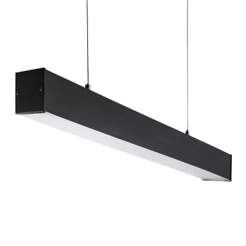   Kanlux 27414 ALIN 4LED 1X120-B beltéri mennyezeti T8 LED lámpa fekete színben, G13 foglalat, max 36W teljesítmény, IP20 védettség, 220-240 V (Kanlux 27414)
