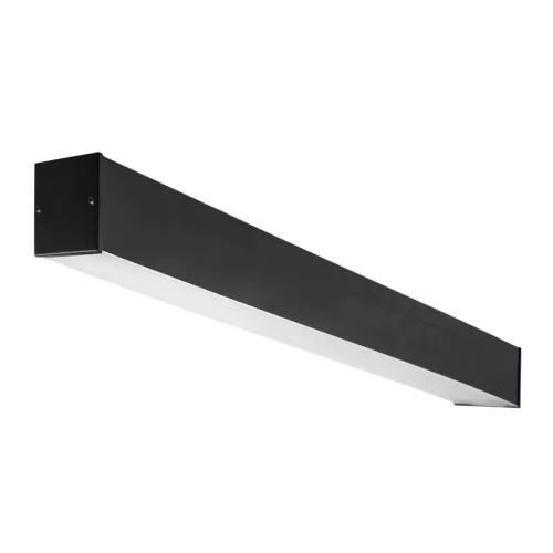 Kanlux 27420 ALIN 4LED 1X120-B-NT beltéri mennyezeti T8 LED lámpatest fekete színben, G13 foglalat, max 36W teljesítmény, IP20 védettség, 220-240V AC (Kanlux 27420)