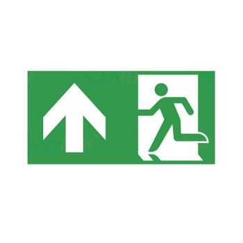   Kanlux 27500 vészvilágító lámpa piktogram, PICTO ONTEC G TMP68 ábraONTEC G vészvilágítóhoz Evakuálási jel (Kanlux 27500)