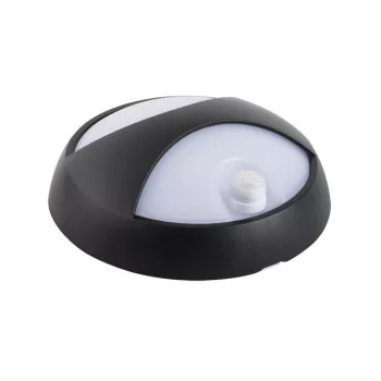   Kanlux 27562 ELNER LED SE fekete oldalfali lámpa LED SMD IP44 neutrál fehér 8W 360lm (Kanlux 27562)