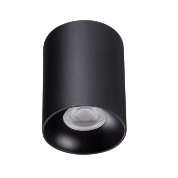   Kanlux 27567 RITI GU10 B/B lámpa GU10 foglalattal, beltéri mennyezeti, fekete/fekete színben, max 25W teljesítmény, IP20 védettséggel, 220-240 V (Kanlux 27567)