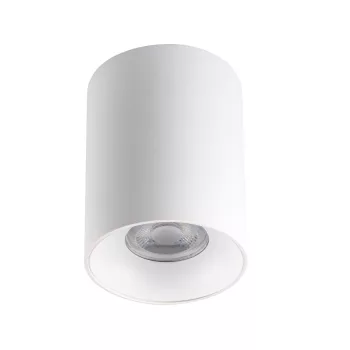   Kanlux 27569 RITI GU10 W/W lámpa GU10 foglalattal, beltéri mennyezeti, fehér/fehér színben, max 25W teljesítmény, IP20 védettséggel, 220-240 V (Kanlux 27569)
