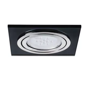   Kanlux MORTA AR/ES beltéri álmennyezeti szögletes lámpa IP20-as védettséggel, fekete színben, G53 foglalattal (Kanlux 27963 )