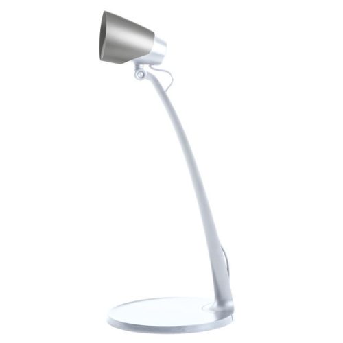 Kanlux 27982 SARI LED fehér/ezüst asztali lámpa LED SMD IP20 meleg fehér 4,5W 270lm (Kanlux 27982)