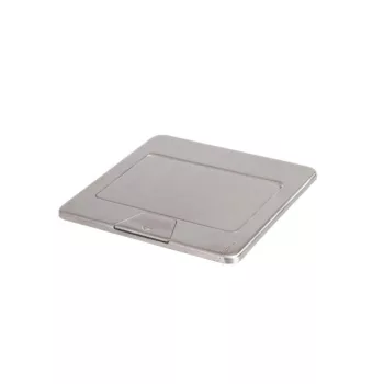   Kanlux 28307 BIURO+ 04-0032-100 POP-UP felnyíló padlódoboz acél színben, 3 modul, 16A - 250V~ (Kanlux 28307)