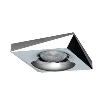   Kanlux BONIS beltéri álmennyezeti szögletes lámpa IP20-as védettséggel, króm színben, Gx5.3 foglalattal (Kanlux 28703)