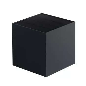   Kanlux 28997 REKA kültéri kerti lámpatest, mozgásérzékelővel, akkumulátoros, grafit színben, 600 lm, max 6 W teljesítmény, 3000/4000/6500 K (választható), IP65 védettséggel ( Kanlux 28997 )