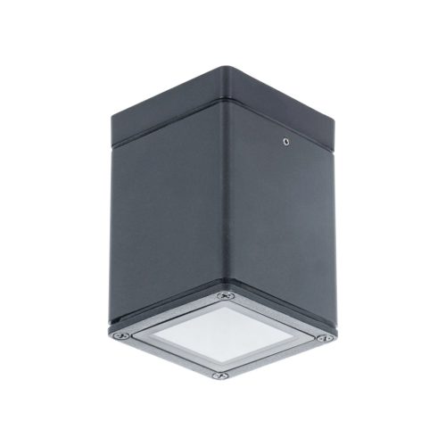 Kanlux 29004 GORI DL 135 kültéri mennyezeti lámpatest antracit színben, GU10 foglalattal, max 10W teljesítmény, IP44 védettséggel, 220-240V AC (Kanlux 29004)