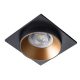 Kanlux 29134 SIMEN DSL B/G/B szögletes beltéri SPOT dekorációs keret fekete/arany/fekete színben, MR16 foglalathoz, max 35W teljesítmény, IP20 védettséggel, 12 V (Kanlux 29134)