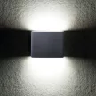 Kanlux 29270 GARTO LED EL 8W-GR kültéri oldalfali lámpa grafit színben, 300 lm, 8W teljesítmény, 25000 h élettartammal, IP54 védettséggel, 220-240 V, 4000 K (Kanlux 29270)
