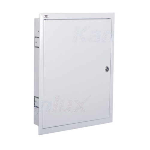 Kanlux 29321 KP-DB-I-MF-318 KP-DB-I-MF fém szekrény, 54 modul, 3 sor, IP30, teli ajtóval, süllyesztett (Kanlux 29321)
