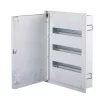 Kanlux 29321 KP-DB-I-MF-318 elosztószekrény, 54 modul, 3 sor, soronként 18 modul, teli ajtóval, süllyesztett, fehér színben, IP30 védettséggel, 63 A, acél kivitel ( Kanlux 29321 )