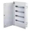 Kanlux 29322 KP-DB-I-MF-418 KP-DB-I-MF fém szekrény, 72 modul, 4 sor, IP30, teli ajtóval, süllyesztett (Kanlux 29322)