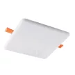 Kanlux 29595 AREL LED DL 20W-WW szögletes beltéri álmennyezeti LED lámpa fehér színben, 1450 lm, 20W teljesítmény, 30000 h élettartammal, IP65/20 védettséggel, 220-240 V, 3000 K (Kanlux 29595)